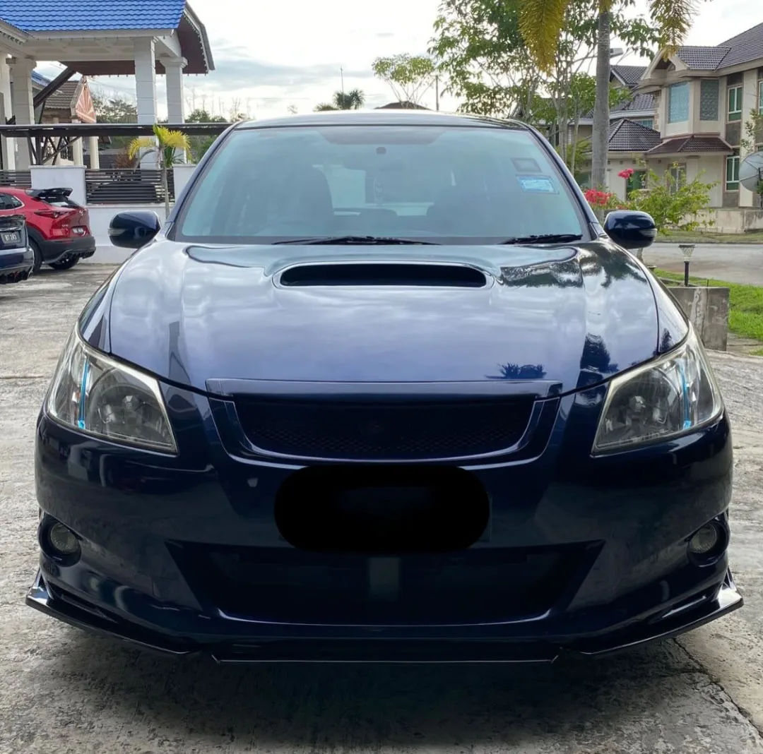 

For Subaru EXIGA MPV 2008-2022 Year Front Diffuser Lip Bumper Splitter Accessories Spoiler Body Kit