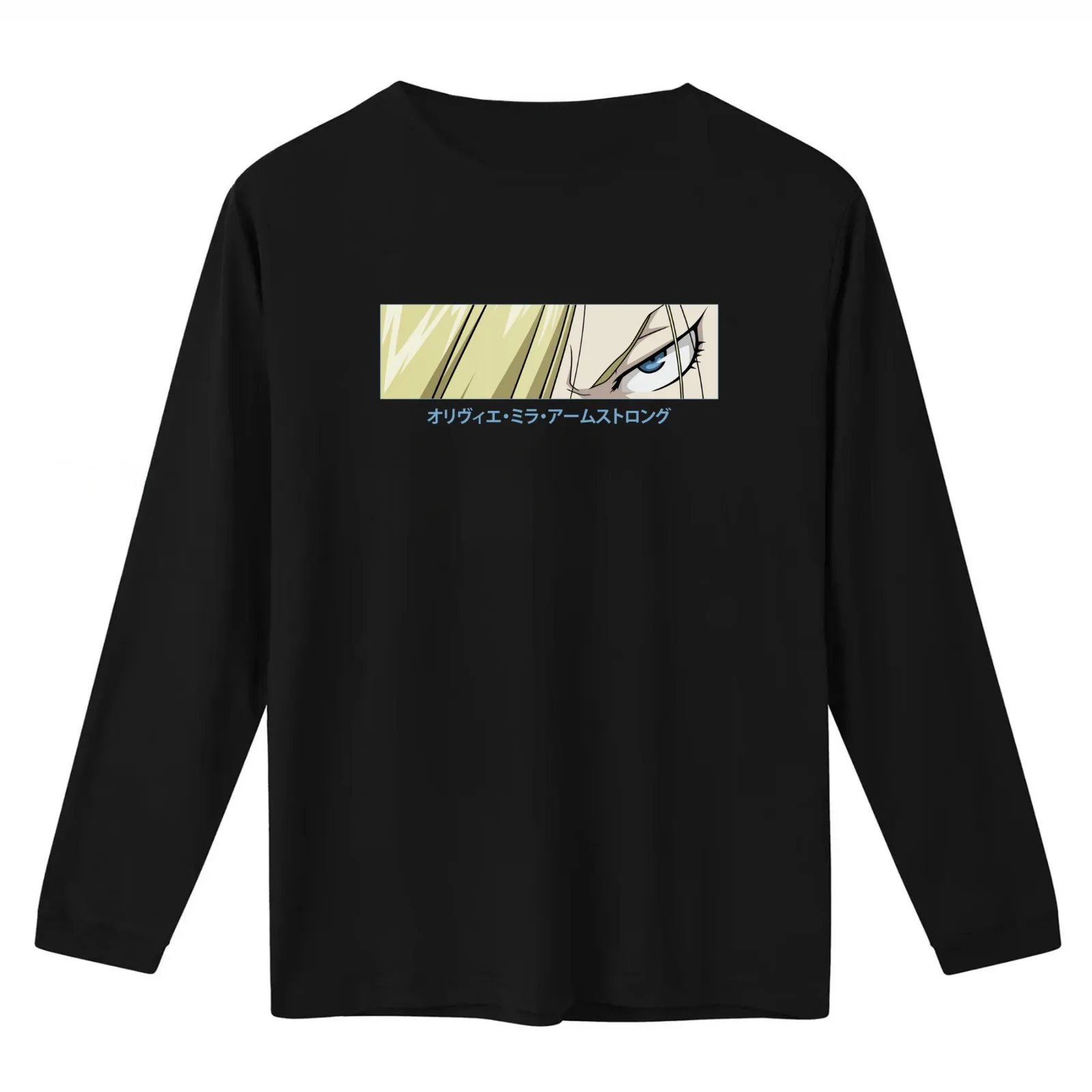 Olivier Mira Armstrong Eyes T-Shirt Summer Casual Cotton Tee Oversized Streetwear Tops Vintage Graphic Print 100% Cotton
