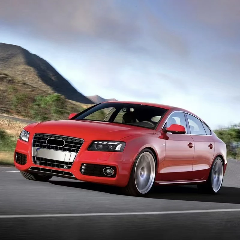 For Audi A5 A5L LED Headlight 2008-2011 Headlights A5 DRL Turn Signal High Beam Angel Eye Projector Lens,2 Pcs