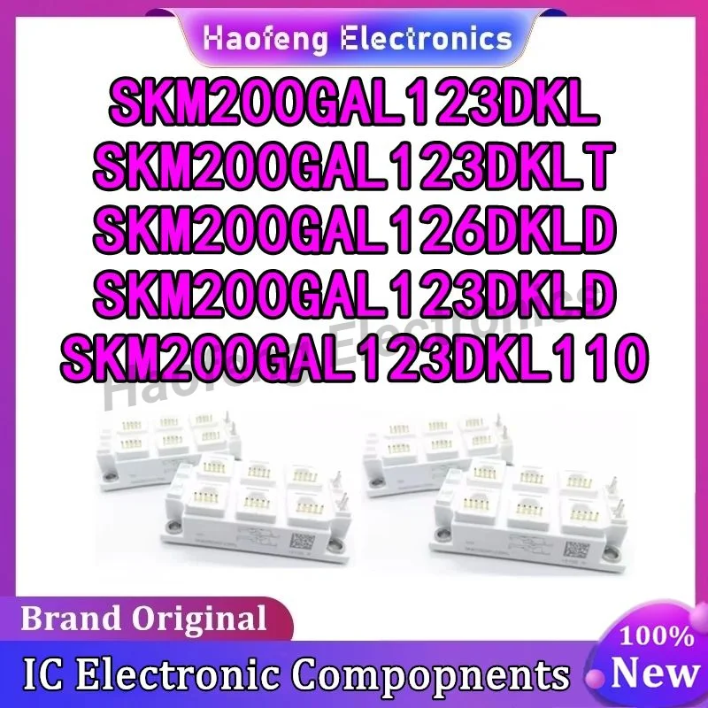 SKM200GAL123DKL  SKM200GAL123DKLT  SKM200GAL126DKLD  SKM200GAL123DKLD  SKM200GAL123DKL110  IGBT Module