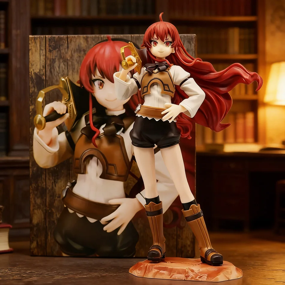 Figura de Acción de Eris Boreas de Mushoku Tensei de 22 cm, Modelo Coleccionable de PVC, Estatua de Greyrat, Muñeca Decorativa para Fanáticos