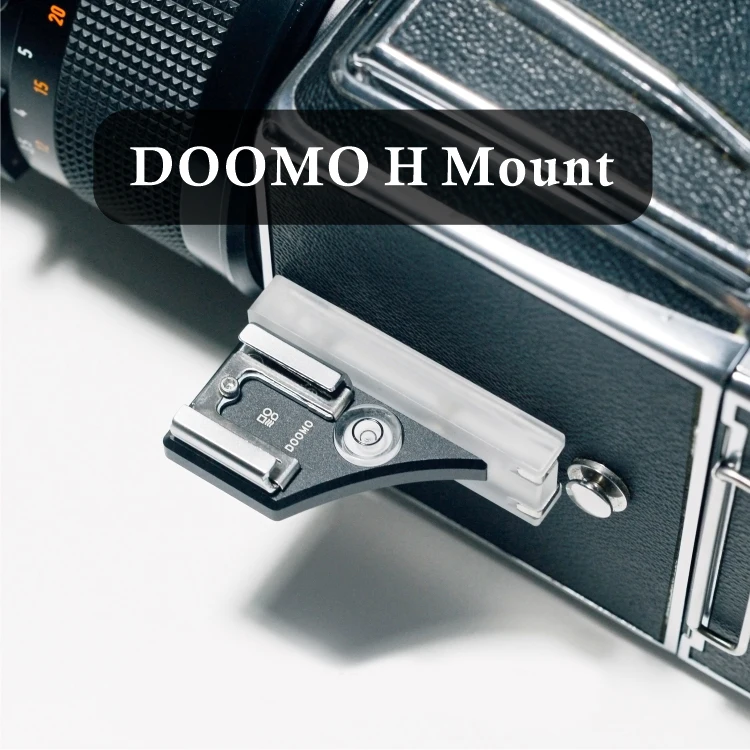 H Mount nameplate cold shoe seat metering meter bracket similar original stainless steel shrapnel design for Hasel Blad 5 series