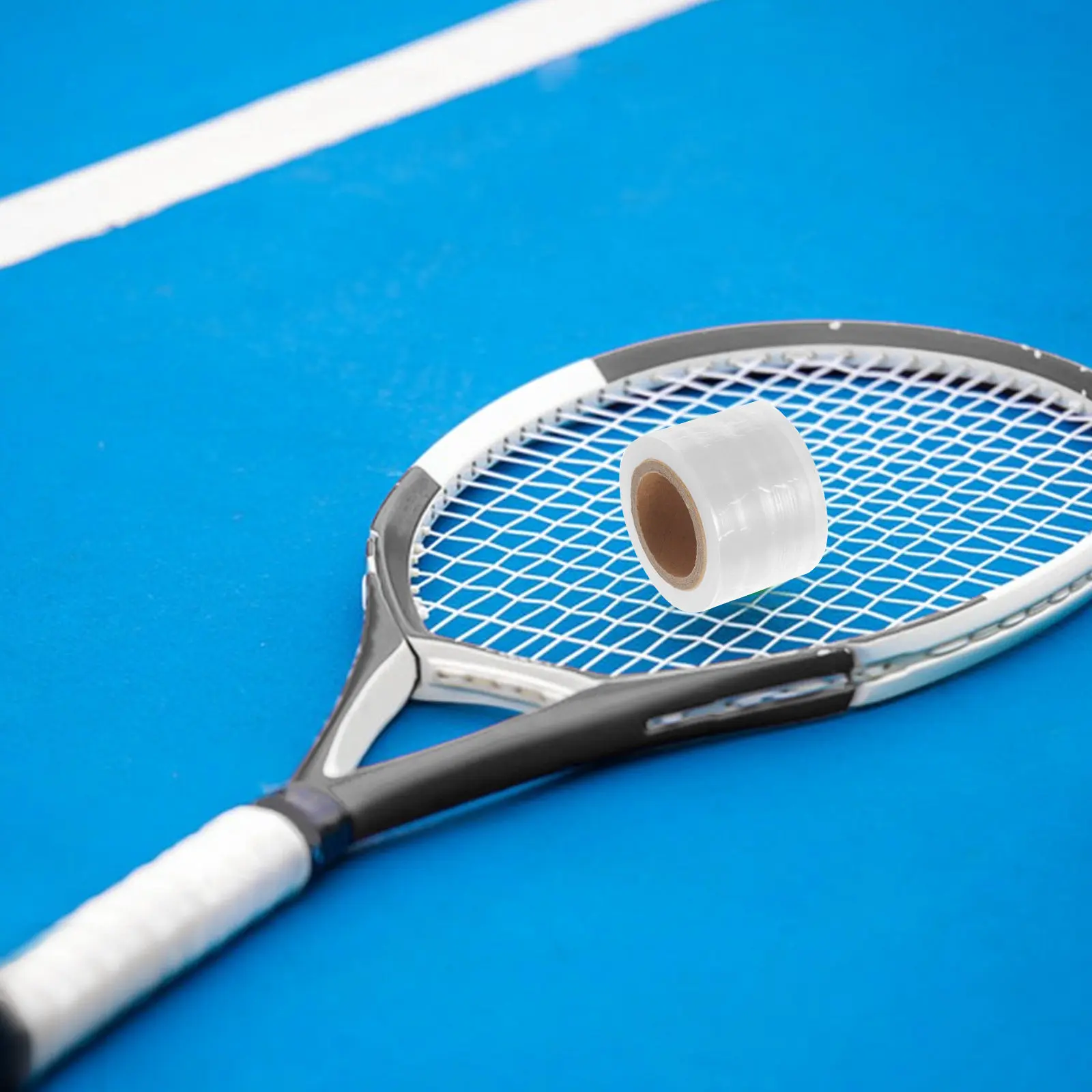 

Non-Slip Racket Grip Tape 1 Roll Premium Sweat-Wicking Tennis Overgrip for Badminton Squash Rackets Handles Portable Lightweight