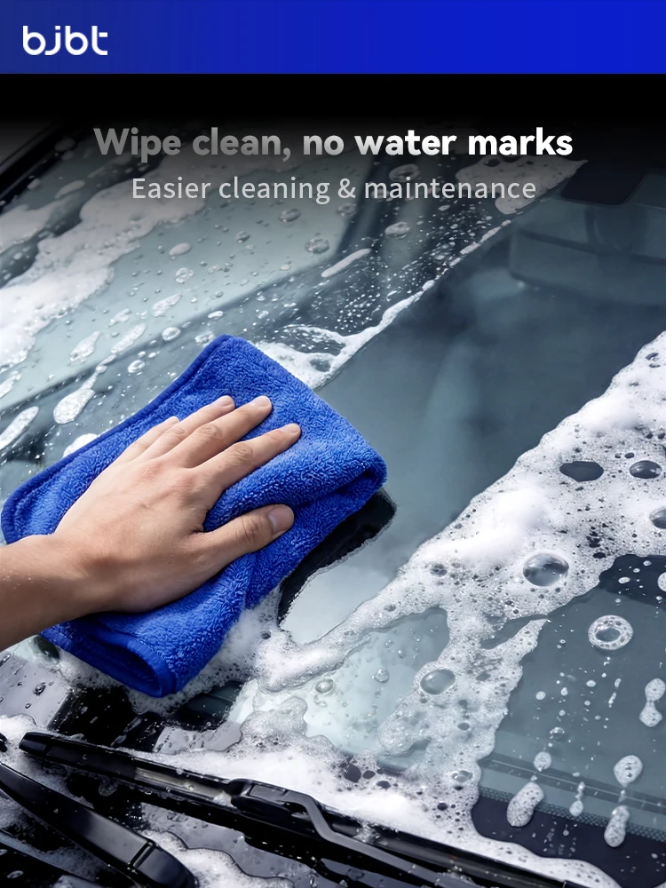 BJBT For Tesla Model 3 Y 2025 2026 Car Wash Towel Microfiber Absorbent Car Wash Cloth Cleaning Drying Towel Washing Accessories