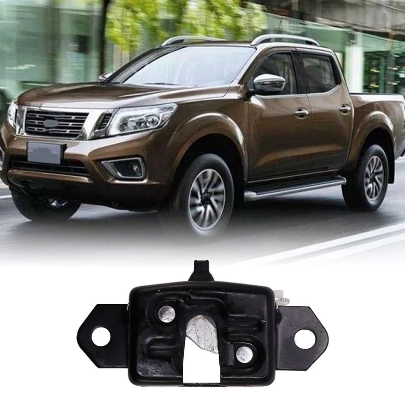 5 Pcs Black Car Tailgate Lock Rear Door Lock Tail Door Lock For Nissan Navara D40 2004-2012 90503-JT30A 90503-EB700