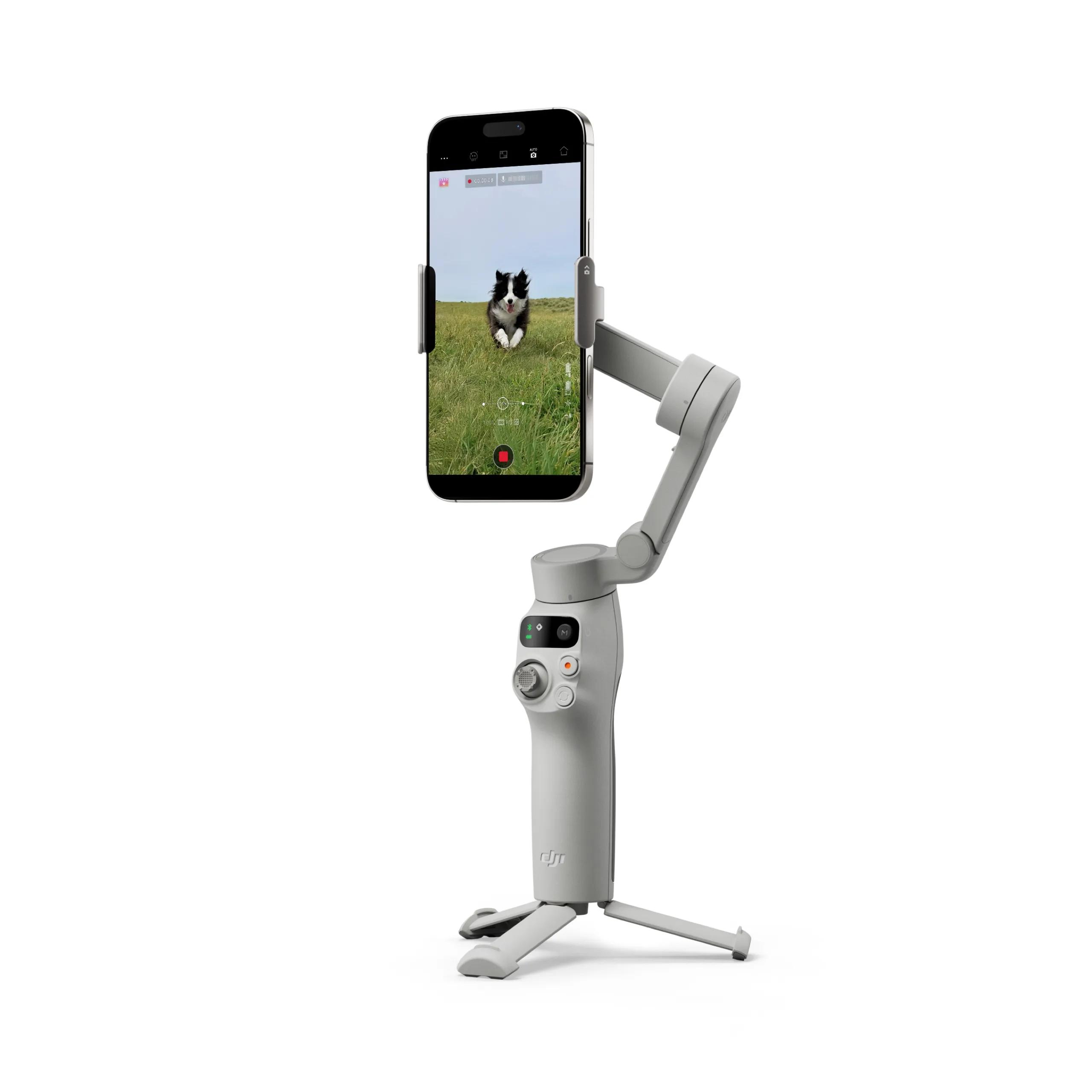 Original DJI Osmo Mobile 7 3-Axis Gimbal, ActiveTrack 7.0 Magnetic Quick-Release 10H Battery Foldable Stabilizer for Vlogging