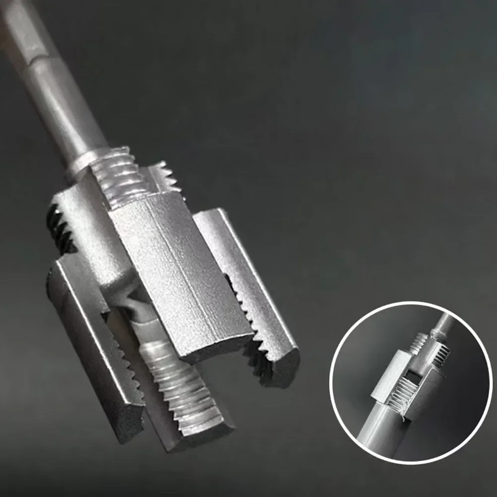 PPR Water Pipe Thread Opener And Drill Bit Set 4-point Water Pipe Wire Opener Plumbing Tool External Thread Integrated Tap Die