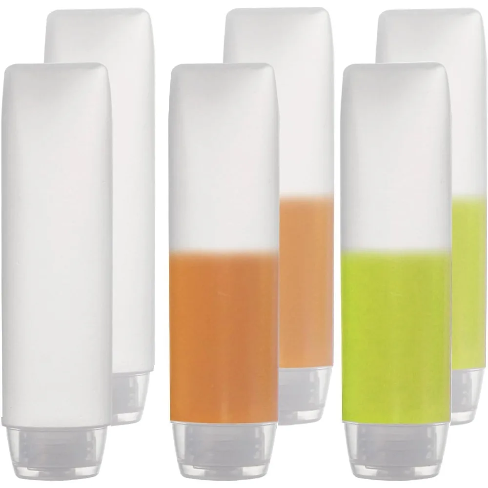 30 Stück 30ML Leere Reisegröße Plastik-Quetschtuben Nachfüllbare Kosmetikbehälter für Shampoo, Conditioner, Lotion, Toilettenartikel – Detail 1