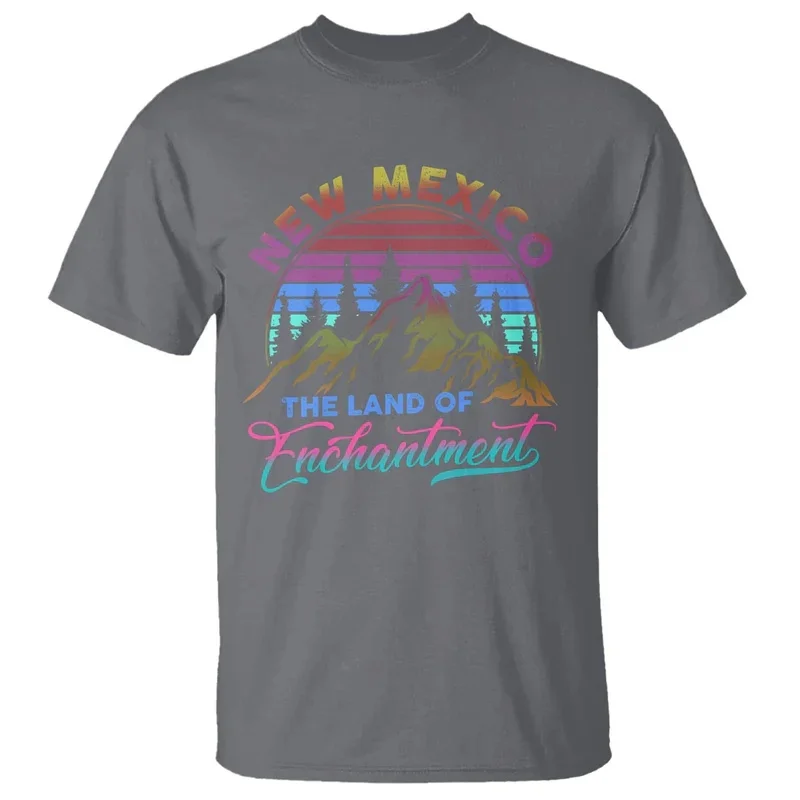 

Mexico T Shirt The Land Of Enchantment USA 3d Printed Tshirts Summer Fashion Round-neck Short Sleeve Streetwear Unisex Tee Tops