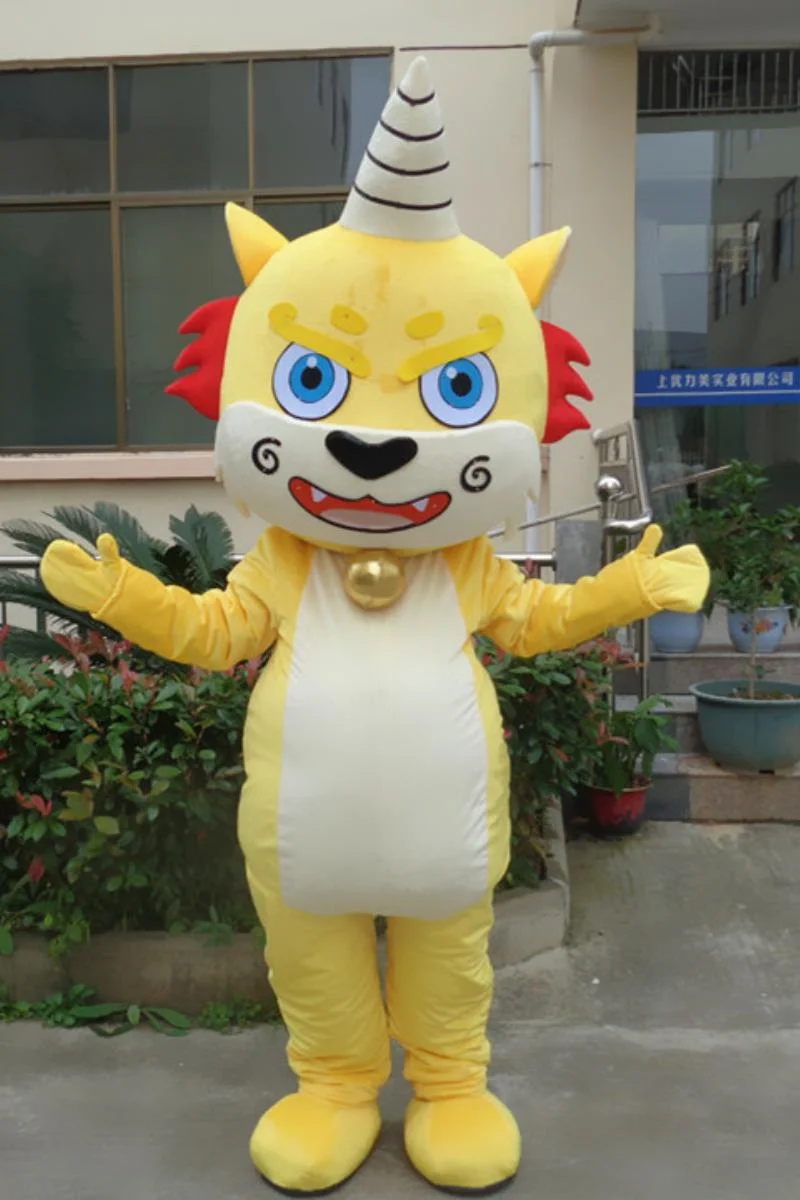 

Year Monster Mascot Costume Nian Beast Mascot Animal Traditional Chinese National Festivals Party Dress-up Outfit Adult Cosplay