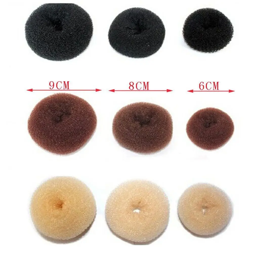 Hairstyle Hairstyle Tool Magic Tools Women's Fashion Donuts Style Foam Sponge Hair Accessories Hair Ring Bun Shape Hair Styler