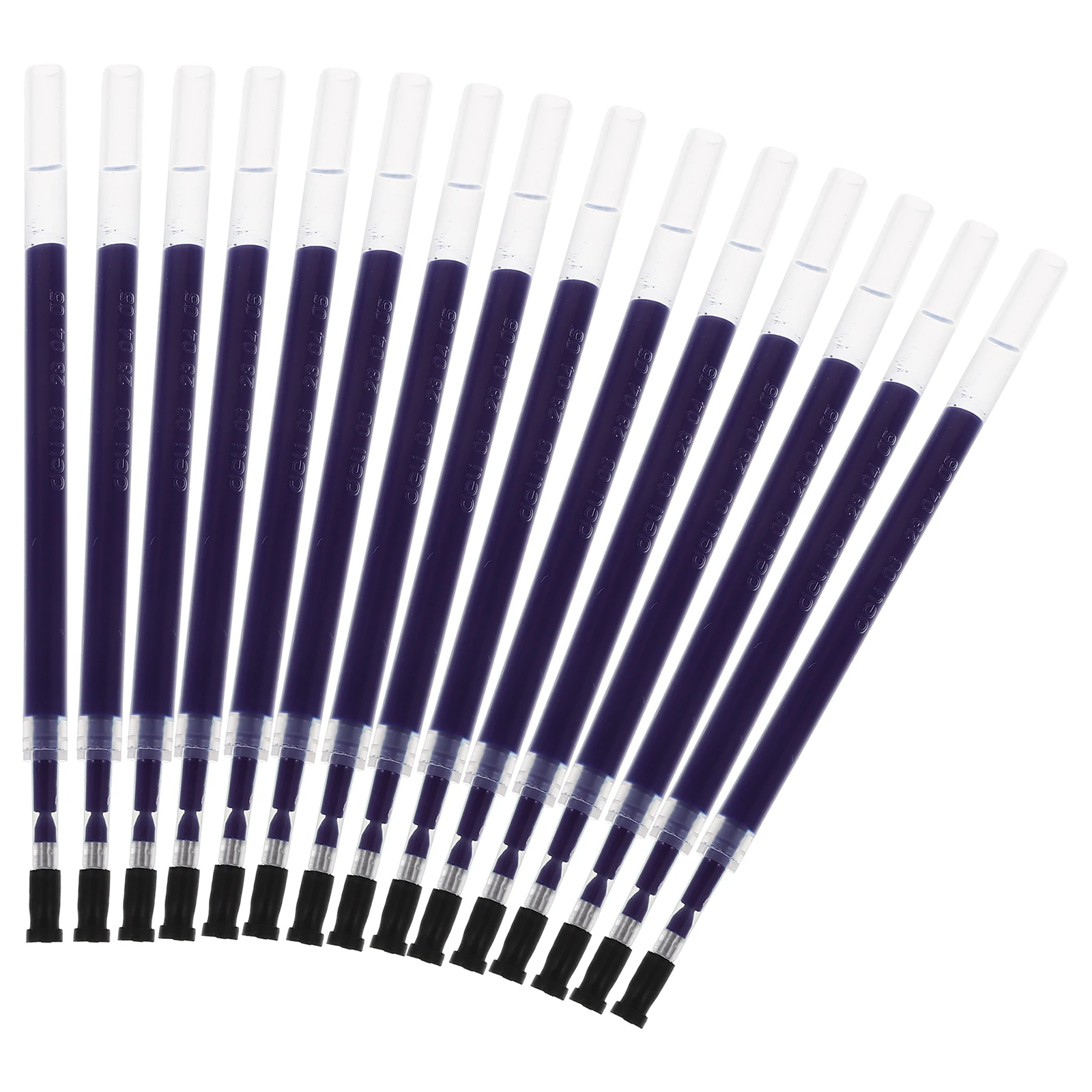 

20 Pcs Press The Spring Head Refill Stationery Replacement Pen Refills Gel Ink Ballpoint Fine Tip