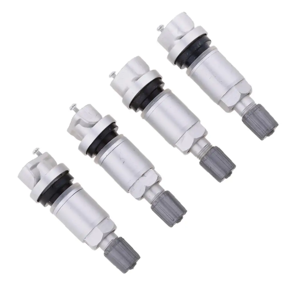 Pack of 4 Aluminum Car Tire Pressure Sensor Valve Stem for Mazda