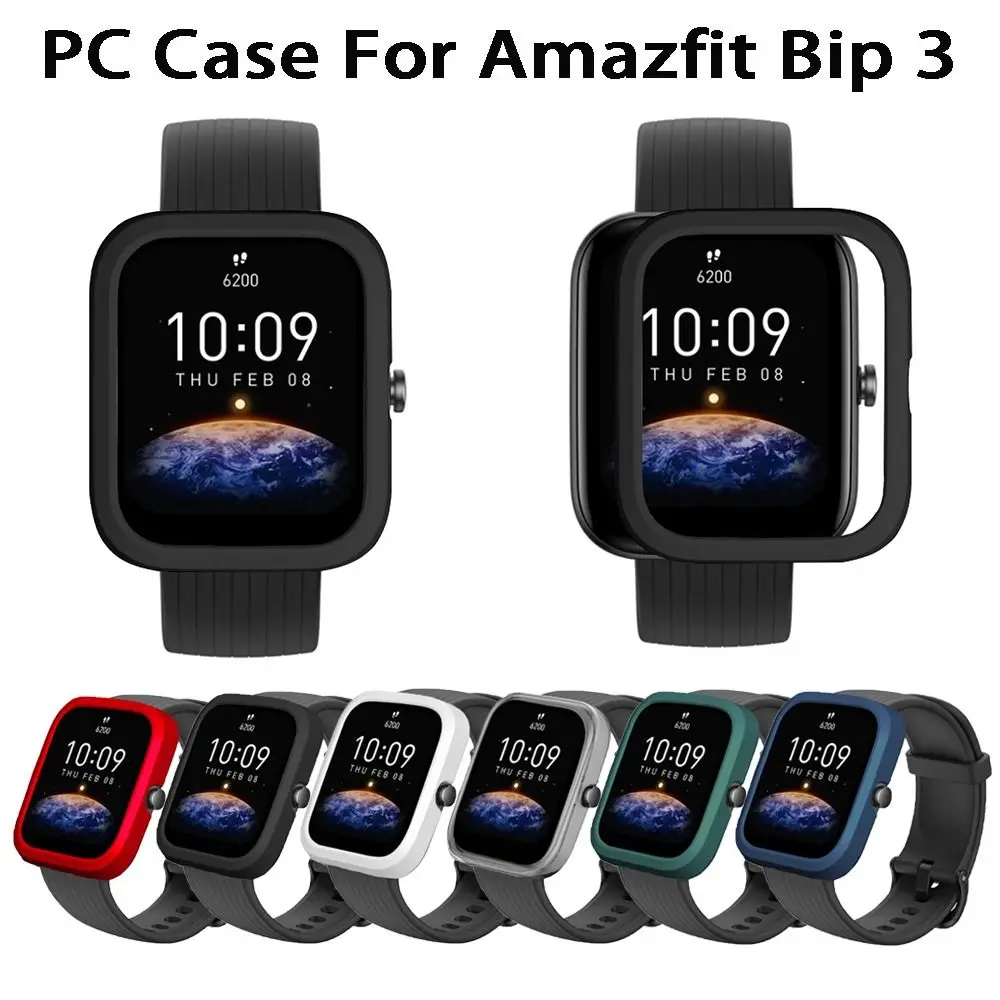 

New Shell Cover Case Protective PC Screen Protector For Amazfit Bip 3