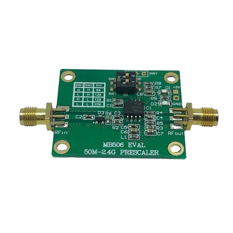 B27B MB506 EVAL Module 50Mhz-2.4Ghz Microwave Prescaler