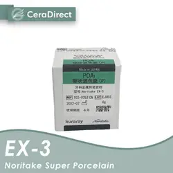 Kuraray noratake ex-3 pasta nieprzezroczysta (6g) laboratorium dentystyczne proszek porcelanowy