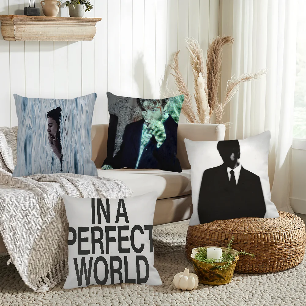 Rap Singer The Kid LAROI BEFORE I FORGET Pillow Case Home Cushion Cover Suitable For Office Sofa Car Suitable For All Seasons