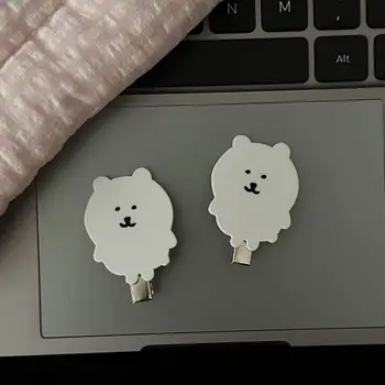 8 best sales 白色髮夾 - №4