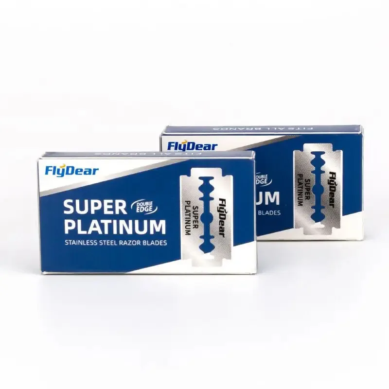 10-80pcs Double Edge Razor Blades Men's Safety Razor For Shaving Men Blade Professional Barber Razor Beard Trimmer Tool