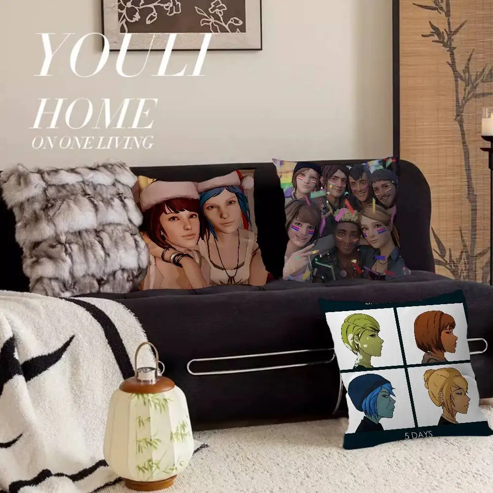 Game Life Is Strange Pillow Anime Pillow Sofa Bed Head Pillow Cover Cushion Cover 45x45 cm Fashion