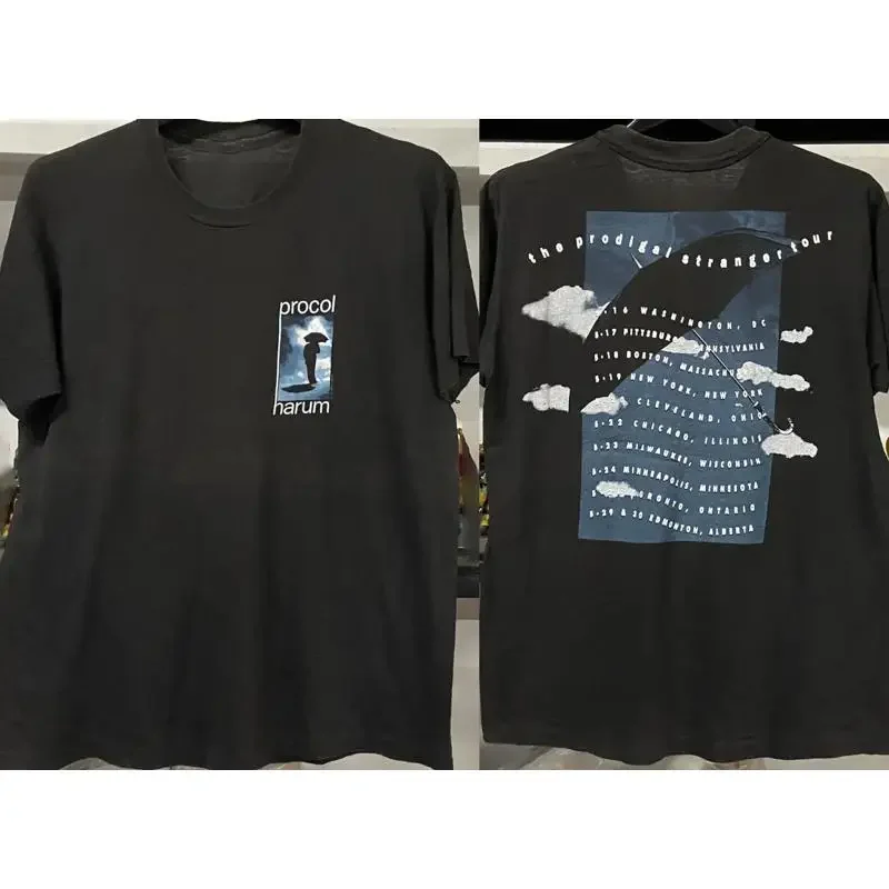 Procol Harum Band The Prodigal Stranger Tour Adult Cotton T Shirt Uu698