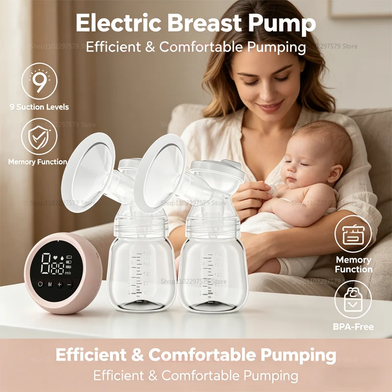 extractor-de-leche-electrico-doble-usb-sin-bpa-portatil-3-modos-9-niveles-pantalla-led-silencioso-recargable-para-viajes-trabajo-alimentacion-del-bebe