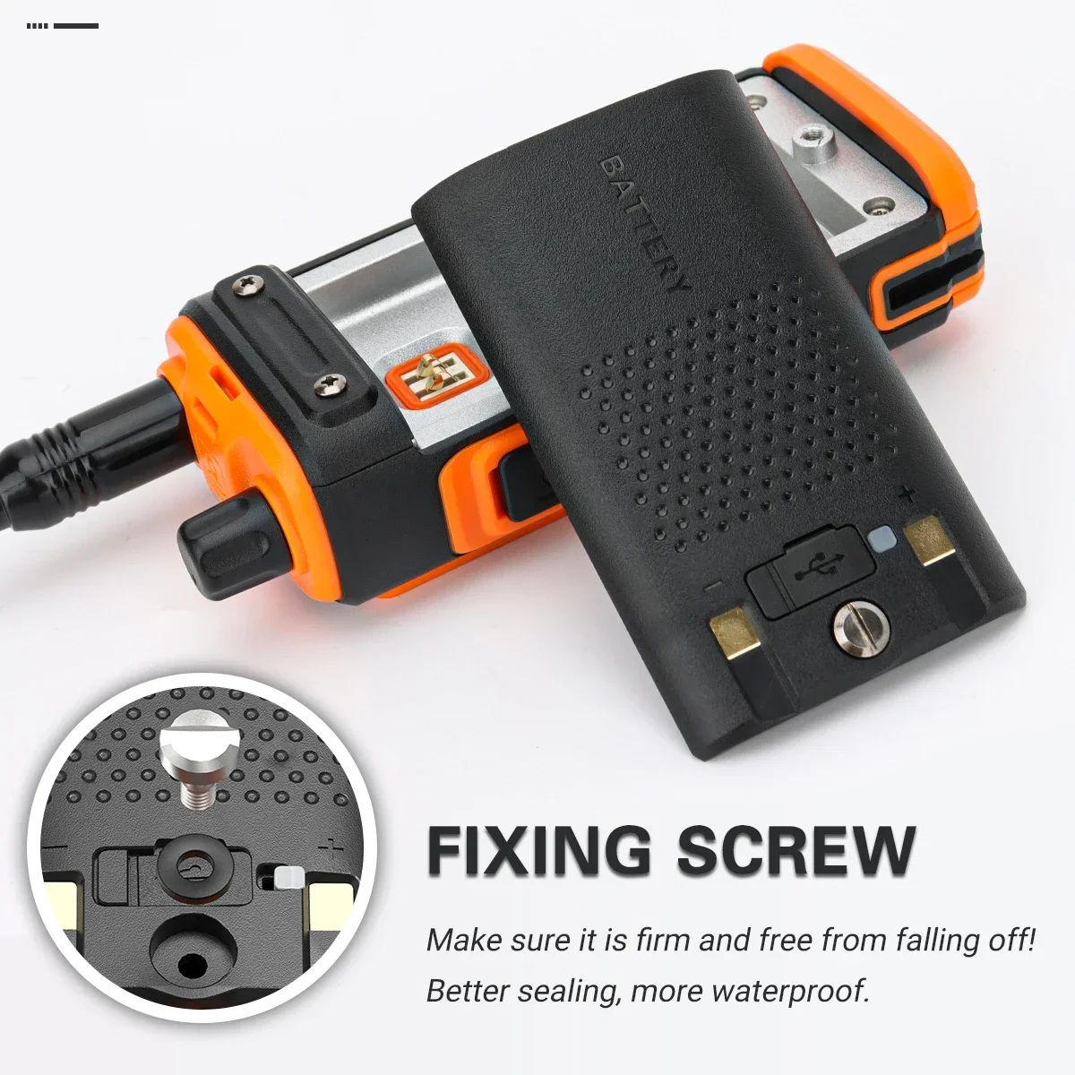 Baofeng UV-17E Airband Walkie-Talkie Drahtlose Kopierfrequenz Langstrecken-Typ-C NOAA AM Tragbares UV-5R Ham-Funkgerät – Detail 8