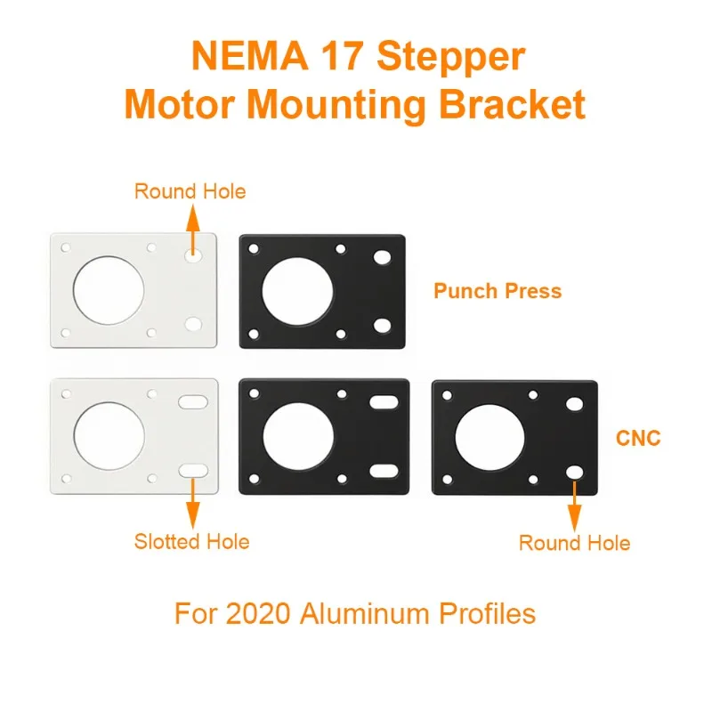 

1/2/4 шт. 42 фиксирующий кронштейн/основание шагового двигателя-металлический разъем и пластина для 3D-принтера с алюминиевым профилем 2020