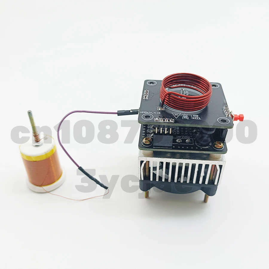 Electronic candle high frequency plasma Tesla coil DIY high temperature flame teaching kit parts hfsstc