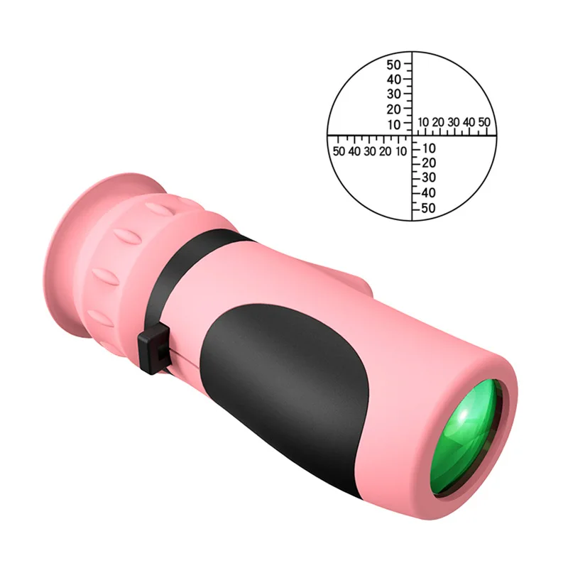 8 * 21 Children's Telescope Cross Scale Aiming High Definition Eye Protection Student Small Monocular Telescope