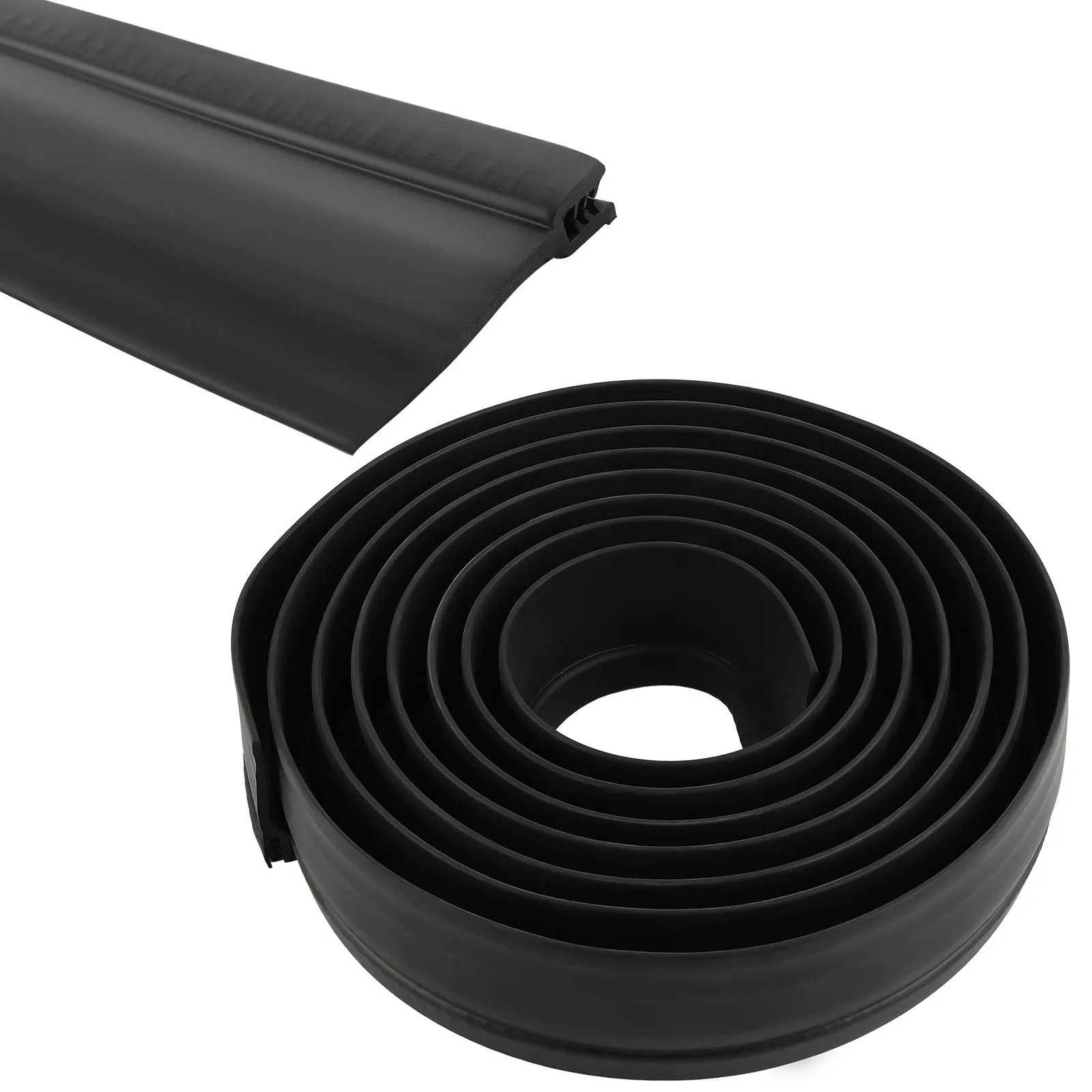 

RV Weatherstrip Slide Out Seal Clip Clip in Wipe Seal 2.6in x 15ft Black