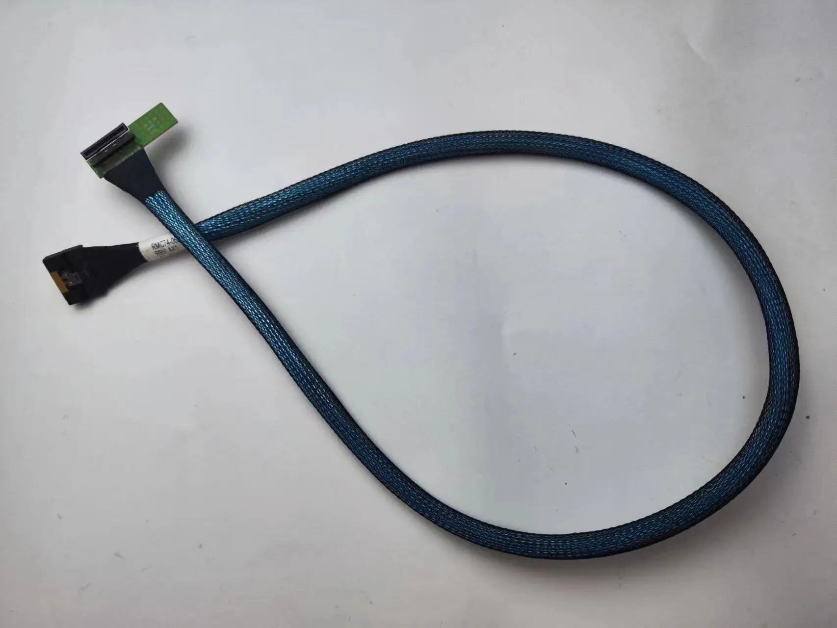 For Slimline SAS SFF-8654 8i male to thick plate MCIO 8X female head seat test card extension cable