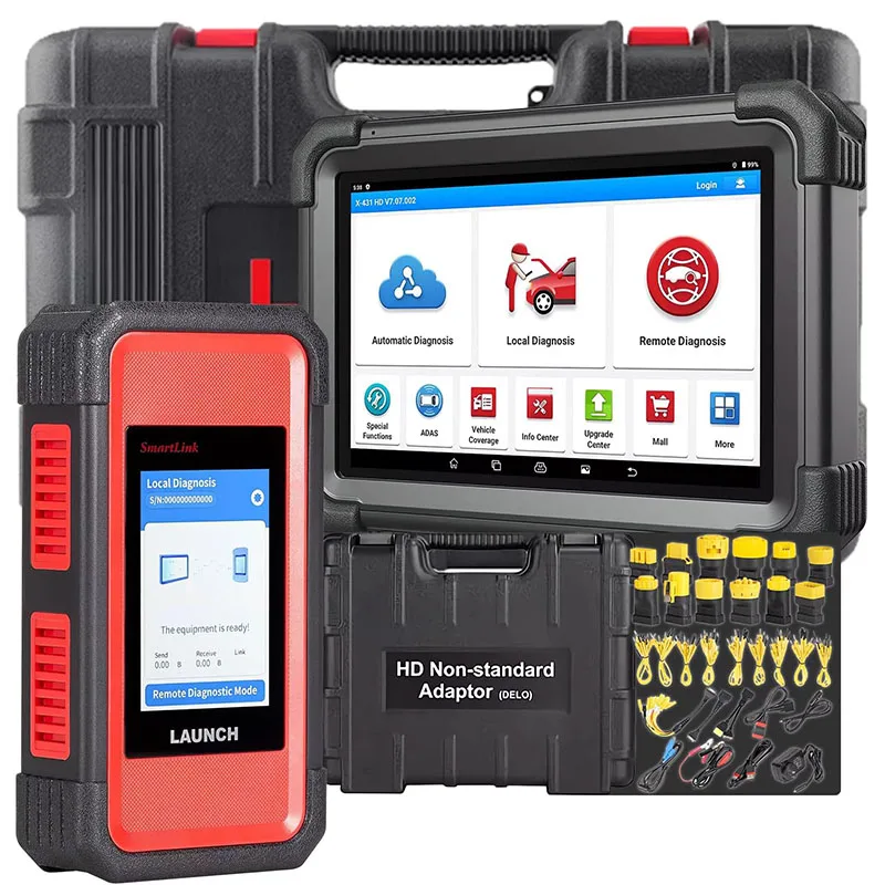 

Launch X431 V+ SmartLink HD 24V Commercial Vehicle Diagnostic Machine Heavy Duty Truck Scan Tool 1 Year Update