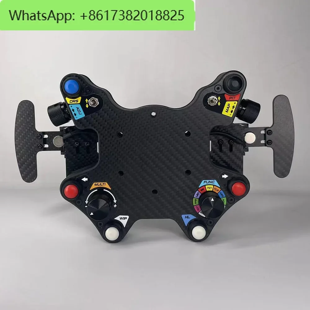 

Лопасти переключения передач центральной консоли ПК для Thrustmaster Fanatec Racing Hub, кнопка рулевого колеса, коробка для инструментов