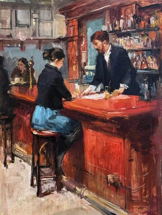 

Цифровая картина маслом «сделай сам», бар натюрморт для гостиных, спальни, ресторана, фестиваля, декора стен комнаты, подарок безрамный