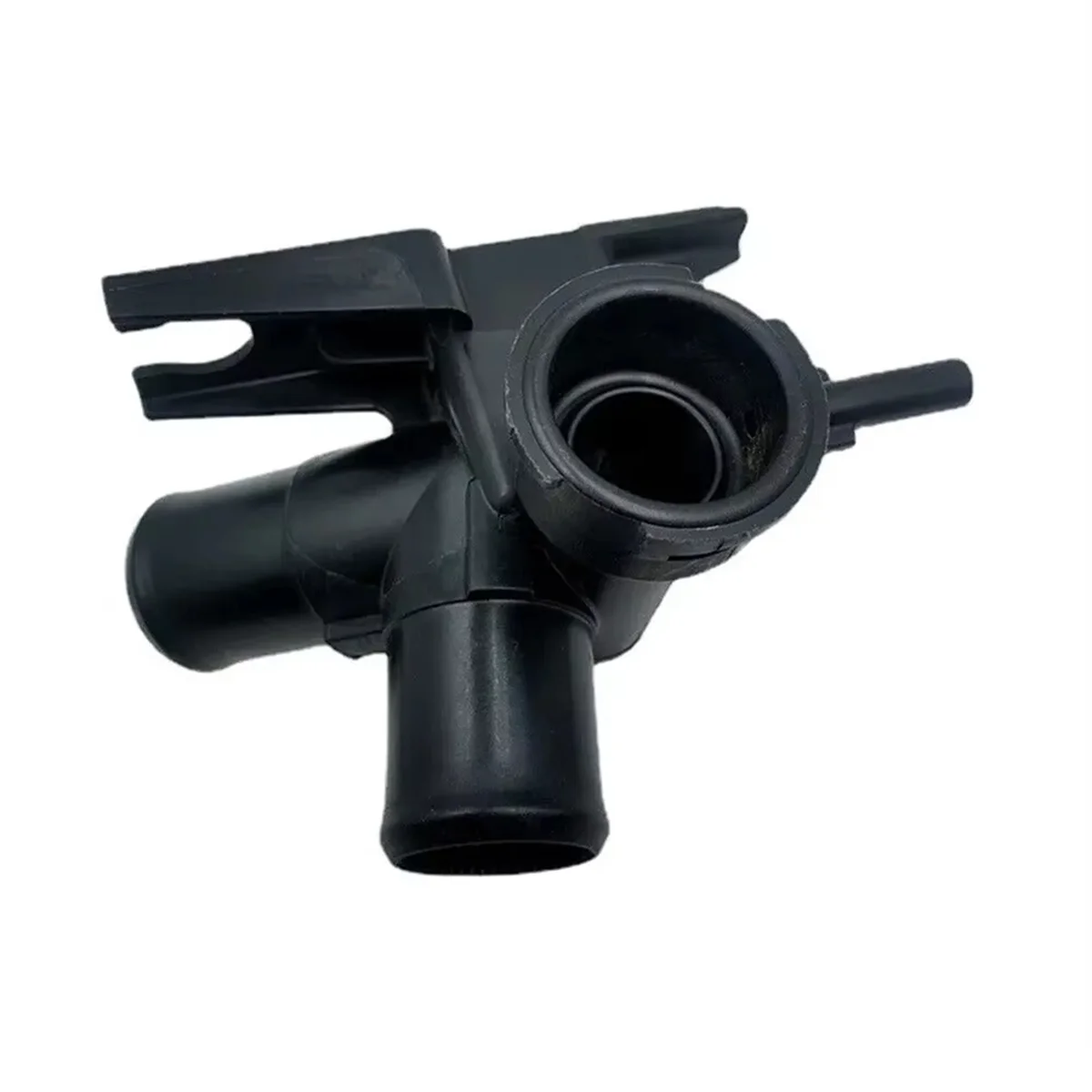 #855P Car Engine Radiator Coolant Filler Neck for Hyundai Elantra 2017-2020 Veloster 2019-2020 25329F2000 25329-F2000 (Black)