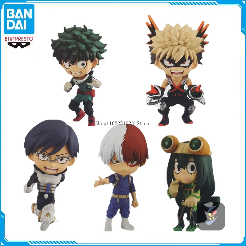 

Bandai Original My Hero Academia UG Series Deku Todoroki Shoto Bakugou Katsuki Asui Tsuyu Action Figure Collectible Model Gifts