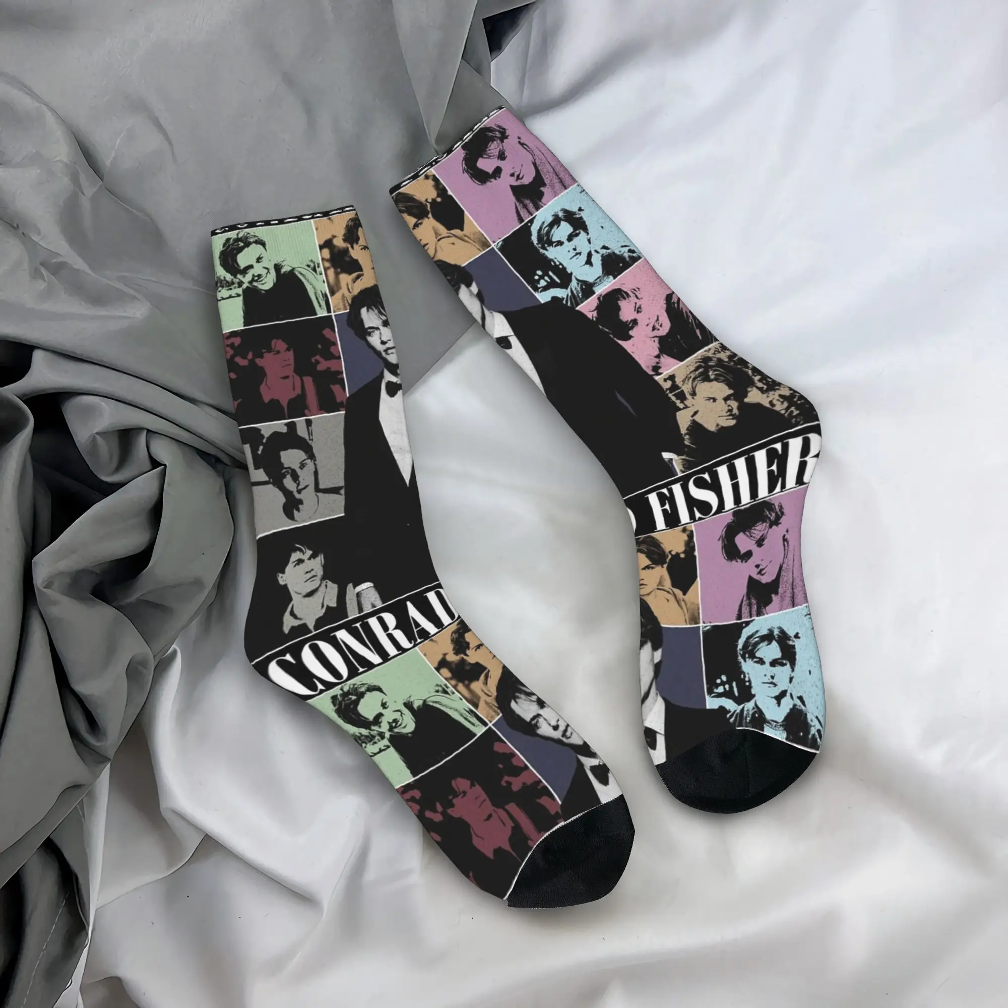 

Conrad Fisher Tour пленочные чулки повседневные носки удобные носки для пары зимние носки для бега с рисунком против пота идея подарка