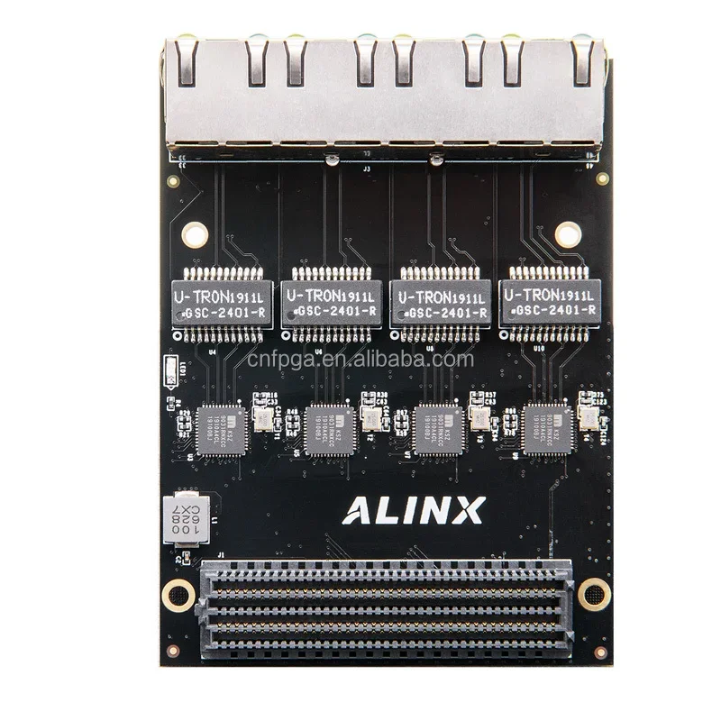 ALINX FL9031 4-way 1000m Gigabit Ethernet LPC FMC Daughter Board FMC Module