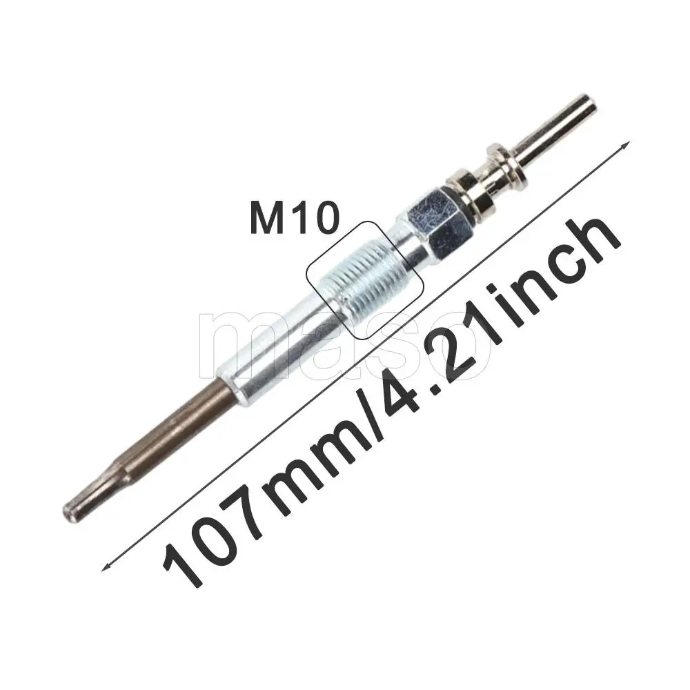 6 قطعة محرك الديزل توهج التوصيل 0250402002 12237786869 لسيارات BMW 1 3 5 6 7 سلسلة E81 E46 E60 E61 E63 E90 X3 X5 X6 E53 E70 #6