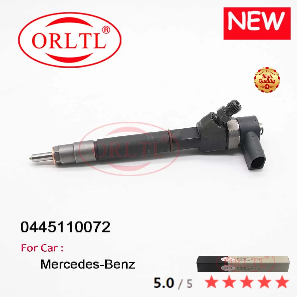 ORLTL 0445110071 0445110072 Common Rail Diesel Injector A6110700987 for MERCEDES-BENZ 0986435071