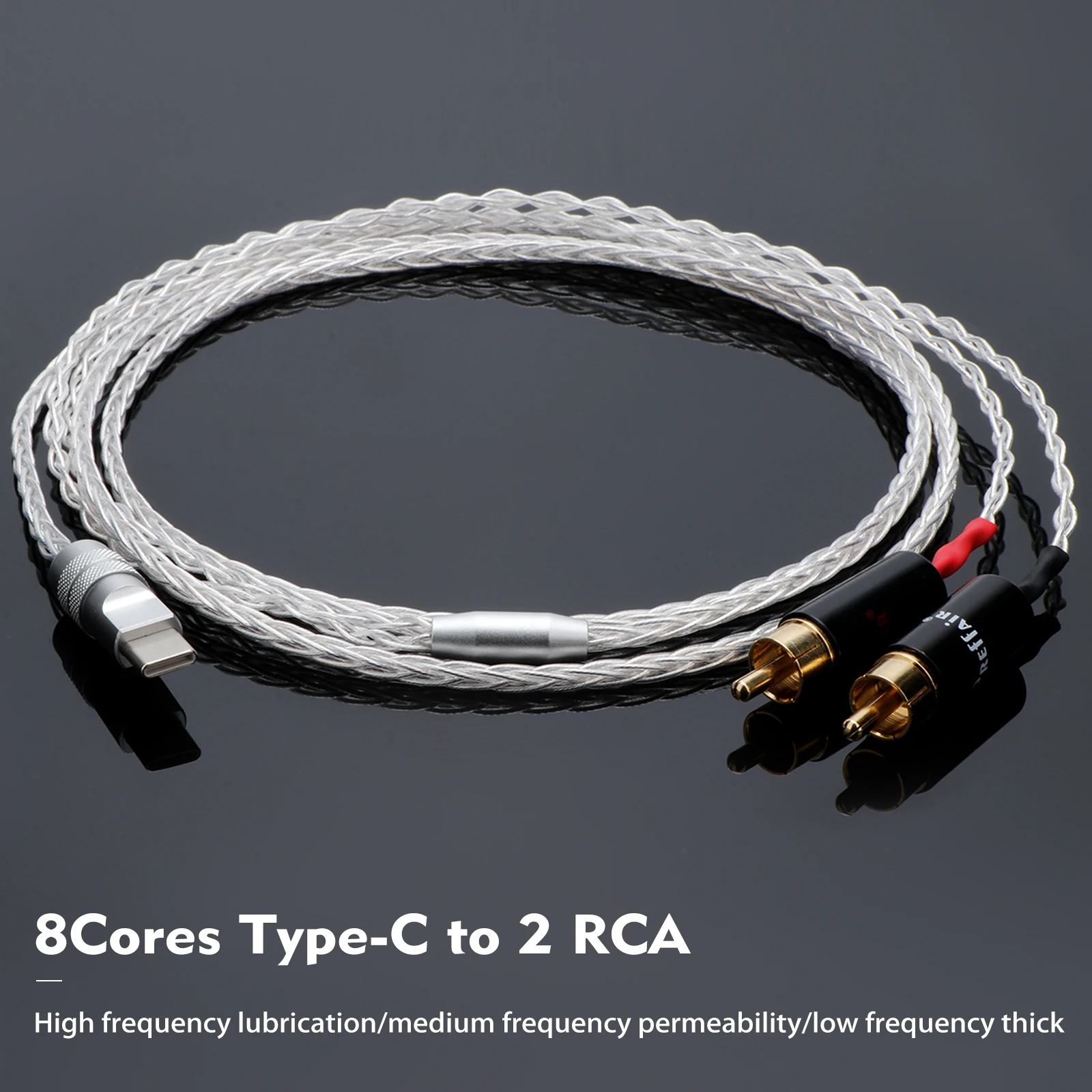 Cable de audio HIFI de 8 núcle - Musical Instrument Image reseña y precio