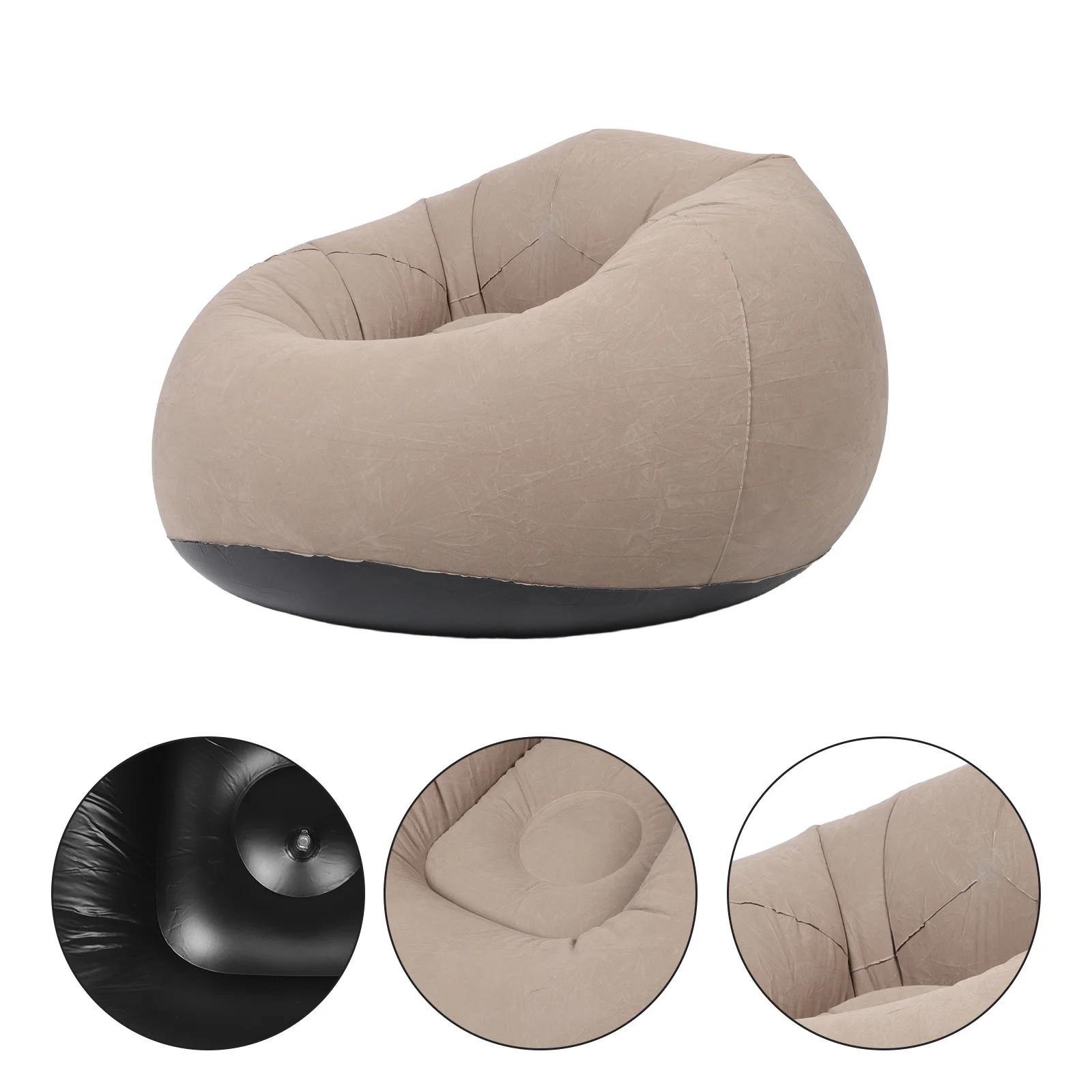 

Inflatable Bean Bag Chairs Portable Lightweight for Camping Bbq Outdoor Inflatable Lounge Sofa Air Lounger Couch