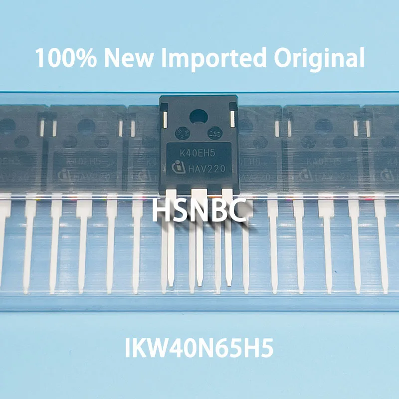 

10Pcs/Lot IKW40N65H5 K40EH5 TO-247 650V 40A IGBT Power Transistor 100% New Imported Original