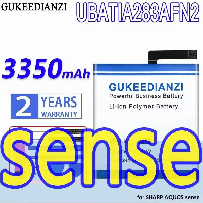 

Высокопроизводительный аккумулятор для мобильного телефона 3350 мАч UBATIA283AFN2, стабильный для Sharp Aquos Sense