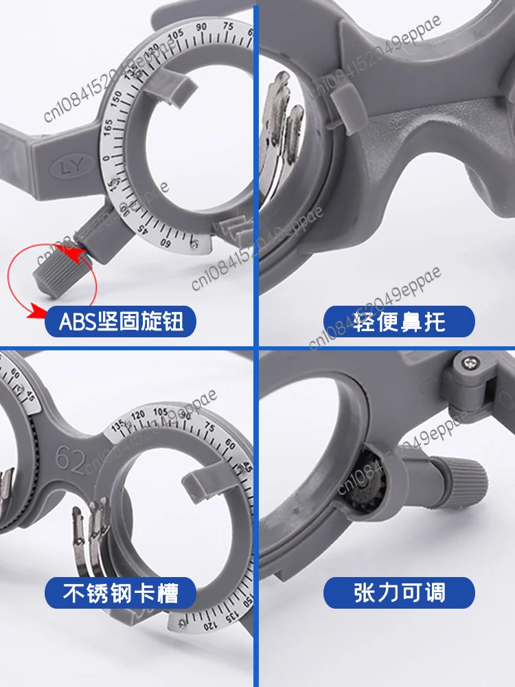 Ophthalmic Optometry Trialframe Can Insert 4 Lenses