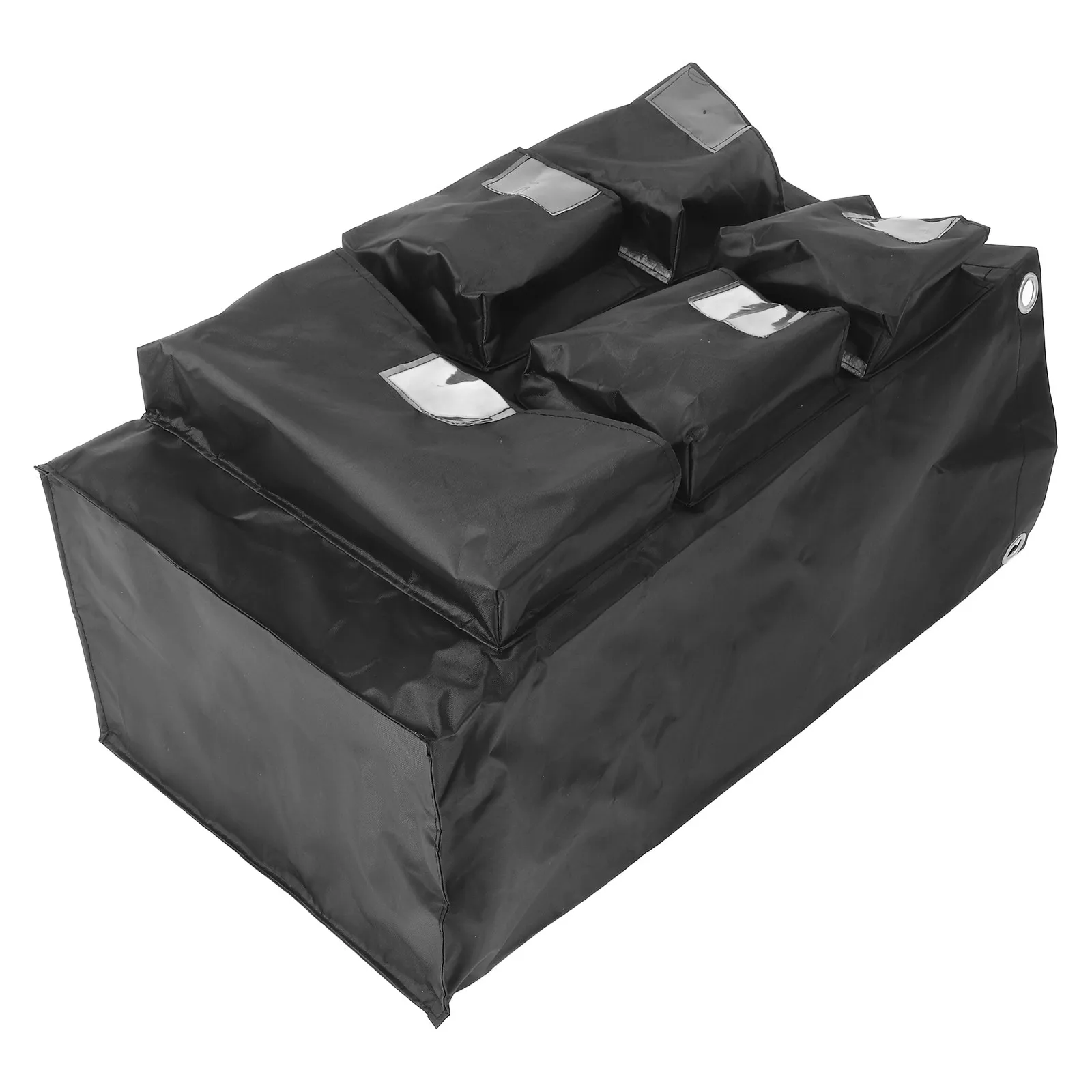 Waterproof Heavy Duty Housekeeping Cart Organizer Bag Spacious Cleaning Cart Bag for Hotel Staff Janitorial Carts on Wheels