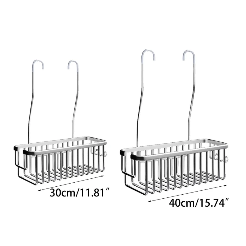 Không Khoan Tắm Nhà Tổ Chức Lắp Đặt Dễ Dàng Không Cần Móng Tay Tắm Giỏ Tắm Kệ Giá Trang Sức Giọt