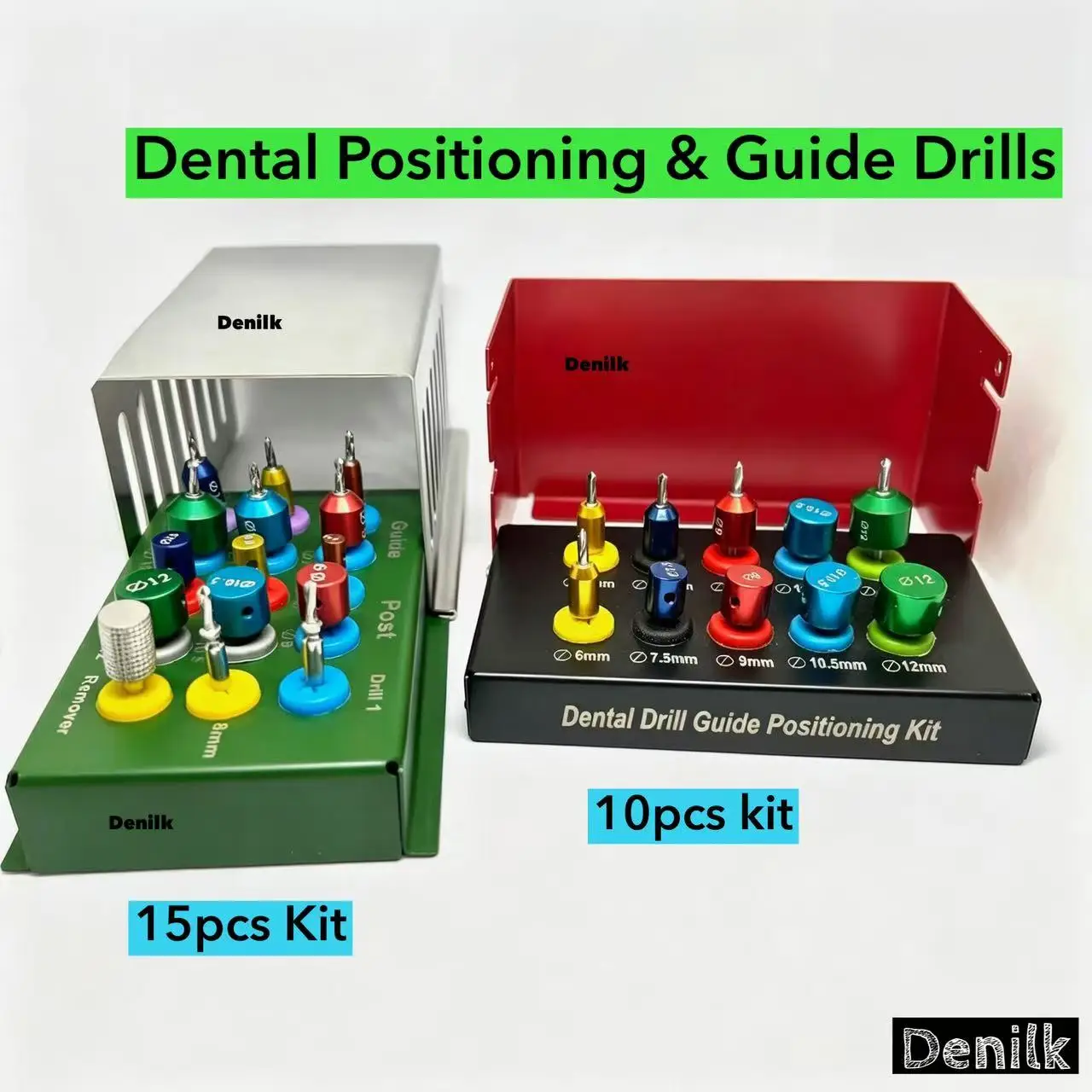 Dental Positioning and Guide Drills Kit, Dental Tools Kit