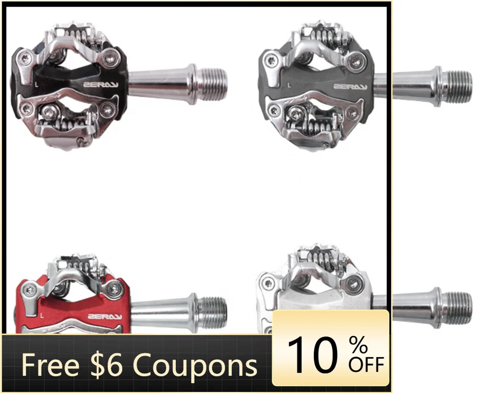

STLF ZP-108S Bicycle Self-locking Cleats MTB Bike Lock Pedal Cycle Cleats